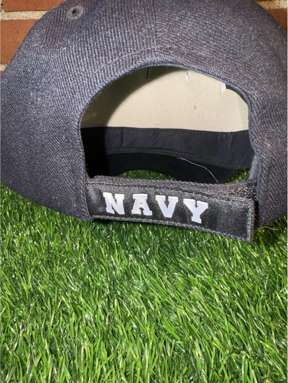 NWOT VTG Y2K Navy Seal Team Special Warfare Trident StrapBack Hat